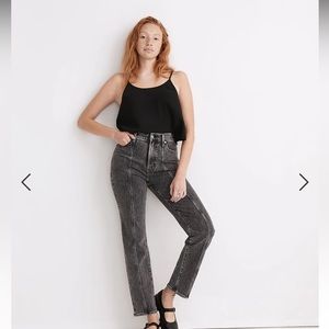 Madewell The Perfect Vintage Straight Jean in Meaford Wash: Seamed Edition 27